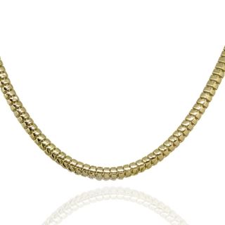 Foto de 10-501-174G - GARGANTILLA MALLA BRILLO 5MM 45CM (14,40gr) 18K