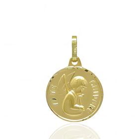 Foto de 61-15005 - MEDALLA BEBÉ 'YO TE CUIDARÉ' 13MM 18K