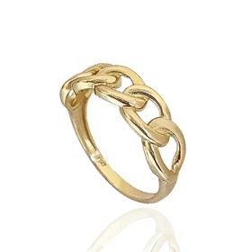 Foto de 28-6322S - SORTIJA ESLABONES 5.5MM 18K**