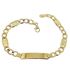 Foto de 10-391-040 - PULSERA PLACA VALENTINO 6MM 21CM (PLACA 7X32MM) (8,63gr) 18K