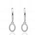 Foto de 71-7392B - PENDIENTES CIRCONITA OVAL 23MM CATALÁN O.B. 18K