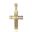 Foto de 28-15151 - CRUZ GALLONADA 25MM 18K