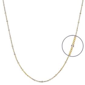 Foto de 04-5716-45 - CADENA COMBINADA 45CM (1,65gr) 18K