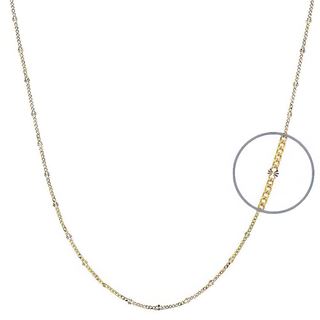 Foto de 04-5716-45 - CADENA COMBINADA 45CM (1,65gr) 18K