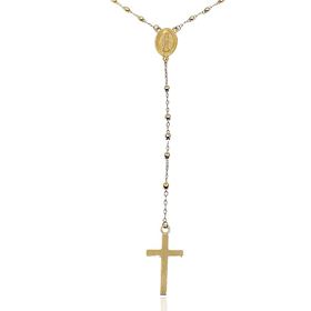 Foto de 28-4389 - GARGANTILLA ROSARIO BOLAS 4MM 50+9CM (4,30gr) 18K