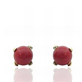 Foto de 05-PATC3 - PENDIENTES CORAL PATILLA 3MM 18K