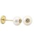 Foto de 05-2328 - PENDIENTES PERLA CIRCONITA 5MM 18K**