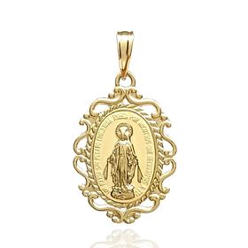 Foto de 78-6280-823 - MEDALLA MILAGROSA CERCO 23MM 18K