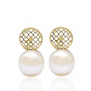 Foto de 51-1252605 - PENDIENTES PERLA 13MM CATALÁN 18K