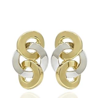 Foto de 71-11059 - PENDIENTES NUDO BICOLOR 16MM CATALÁN 18K