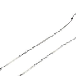 Foto de 20-GM25X45 - CADENA PLATA COMBINADA 2MMX45CM