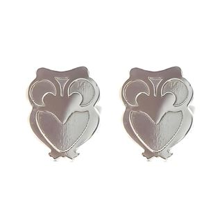 Foto de 35-772110 - *OFERTA* PENDIENTES PLATA BÚHO 10MM