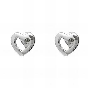 Foto de 29-14241 - *OFERTA* PENDIENTES PLATA CORAZÓN 8MM