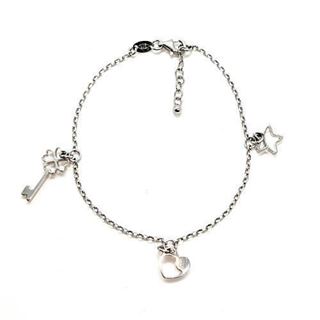 Foto de 20-14 - PULSERA PLATA MOTIVOS 19.5CM (ALARGADOR 2.5CM)