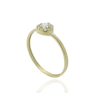 Foto de 71-9222S - SORTIJA CIRCONITA 5MM 18K 