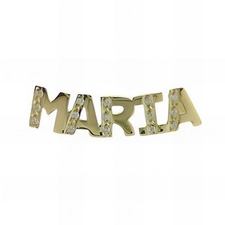 Foto de 16-LEPME05 - LETRERO PEQUEÑO M/E 5 LETRAS 18K 