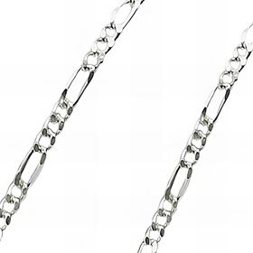 Foto de 20-A3+1B60X45 - CADENA PLATA 3X1 2MMX45CM