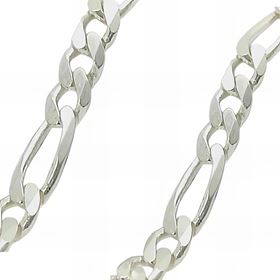 Foto de 20-A3+1B120X50 - CADENA PLATA 3X1 4.5MMX50CM