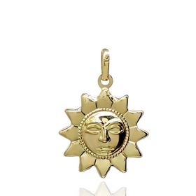 Foto de 44-194 - COLGANTE SOL 16MM 18K