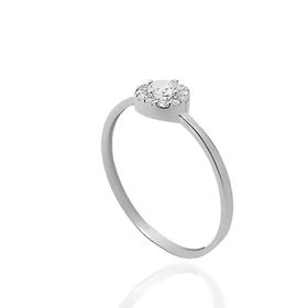 Foto de 71-9222BS - SORTIJA CIRCONITA 5MM O.B. 18K