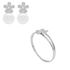 Foto de 71-11971BS - SORTIJA FLOR CIRCONITA 7MM O.B 18K