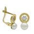 Foto de 05-2255P - PENDIENTES CIRCONITA PERLA 10MM CATALÁN 18K