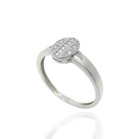 Foto de 13-6800BS - SORTIJA CIRCONITA 7MM O.B. 18K