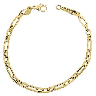 Foto de 10-466-209 - PULSERA ESLABONES ALARGADOS 4MM 19CM (4,49gr) 18K