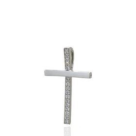 Foto de 10-600-153B - CRUZ "NETO" BRILLANTE 16 RD VSI 0.06 KTES. 20MM O.B. 18K