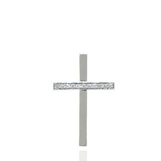 Foto de 10-600-152B - CRUZ "NETO" BRILLANTE 11 RD VSI 0.04 KTES. 20MM O.B. 18K