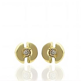 Foto de 01-4216 - PENDIENTES BRILLANTE 4MM 18K