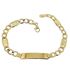 Foto de 10-391-040 - PULSERA PLACA VALENTINO 6MM 21CM (PLACA 7X32MM) (8,63gr) 18K