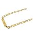 Foto de 10-391-040 - PULSERA PLACA VALENTINO 6MM 21CM (PLACA 7X32MM) (8,63gr) 18K