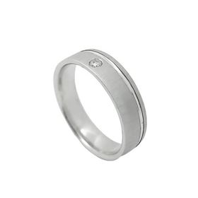 Foto de 10-351-560-17 - ALIANZA BRILLANTE 0.04KTES. 5.5MM CONFORT O.B. 18K