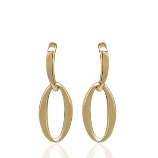 Foto de 62-1963 - PENDIENTES OVAL 22MM 18K