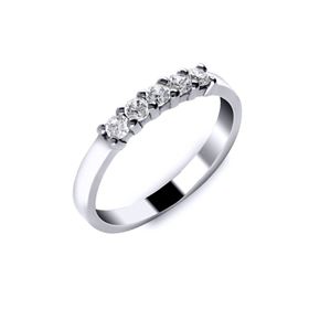 Foto de 75-61215 - SORTIJA DIAMANTE "NETO" CALIDAD HI-SI2 O.B. 18K