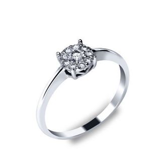 Foto de 75-61322S - SORTIJA DIAMANTE "NETO" CALIDAD HI-SI2 O.B. 18K