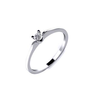 Foto de 75-60659 - SOLITARIO DIAMANTE "NETO" CALIDAD HI-SI2 O.B. 18K