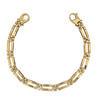 Foto de 28-2296 - PULSERA COMBINADA 6MM (10,68gr) 20CM 18K**