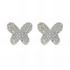Foto de 25-1246 - PENDIENTES PLATA MARIPOSA CIRCONITA 9MM