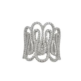 Foto de 25-101 - SORTIJA PLATA CIRCONITA 21MM