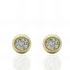 Foto de 70-001 - PENDIENTES BOLA CRYSTALLATO 4MM 18K