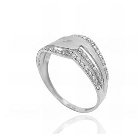 Foto de 10-477-136B - SORTIJA CIRCONITA 10MM O.B. 18K