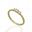 Foto de 12-2797S - SORTIJA CIRCONITA 3MM 18K 
