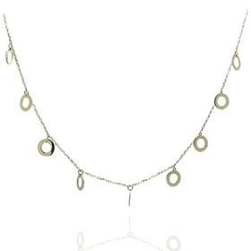 Foto de 10-501-138G - GARGANTILLA AROS 5.5MM 42CM (ALARGADOR 3CM) 18K