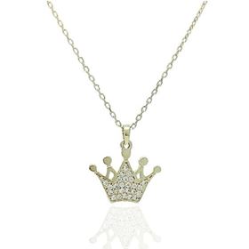 Foto de 12-616G - GARGANTILLA CORONA CIRCONITA 11MM 43CM 18K