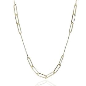 Foto de 12-166G - GARGANTILLA COMBINADA 3.5MM 42CM 18K 