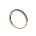 Foto de 44-252C - SORTIJA CIRCONITA ORO ROSA 2MM 18K 