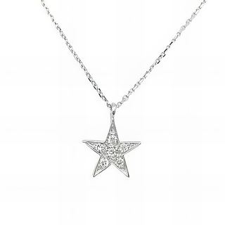 Foto de 10-297-1626B - CADENA-COLGANTE 'NETO' DIAMANTES 0.050KTES. RD SI 45CM O.B. 18K