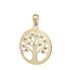 Foto de 51-18736 - COLGANTE ÁRBOL DE LA VIDA CIRCONITA 20MM 18K